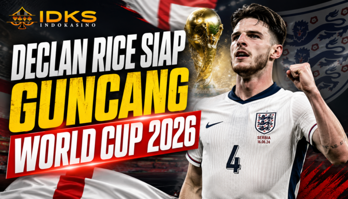 Jelang Piala Dunia 2026, Declan Rice Bicara Soal Tekanan Besar Timnas Inggris