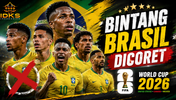 Brasil Terlalu Mewah! Pemain yang Dicoret Saja Bisa Jadi Tim Kuat
