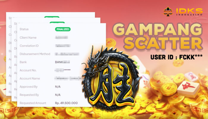 Gila! FCKK*** Pecah 120 Juta di INDOKASINO Lewat Mahjong Win 3 Black Scatter