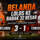 Belanda Juara Grup F