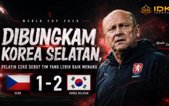 Ceko Kalah dari Korea Selatan, Koubek Akui Lawan Tampil Lebih Baik