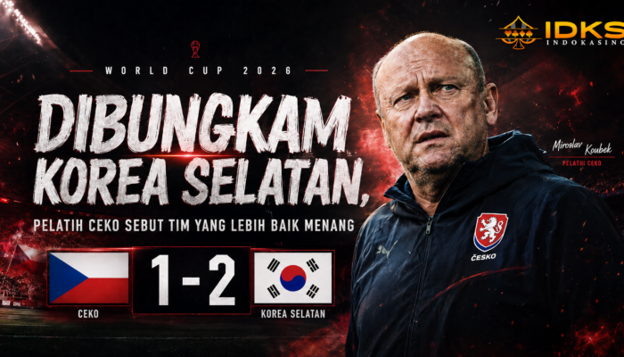 Ceko Kalah dari Korea Selatan, Koubek Akui Lawan Tampil Lebih Baik