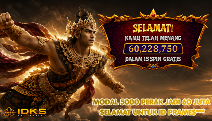 Kemenangan Gates of Gatot Kaca 1000 Tembus Rp60 Juta