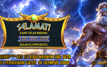 Kemenangan Gates of Olympus 1000