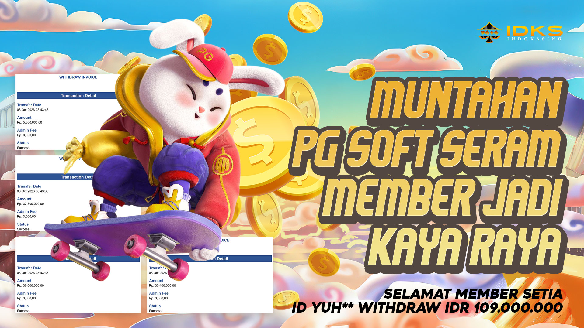 artikel Member IDKS Menang