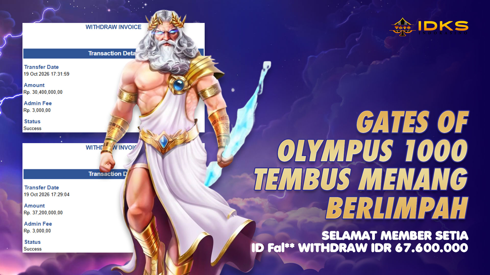 artikel menang banyak main Gates of Olympus di IDKS