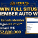 artikel Rahasia Member IDKS WD Besar